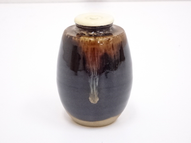 道具 ] - 道具 京焼 桶谷定一造 肩衝茶入 □z | ネットショップ圭